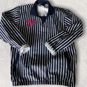Striped umbro pullover jacket/shirt - tagged and fits true Large